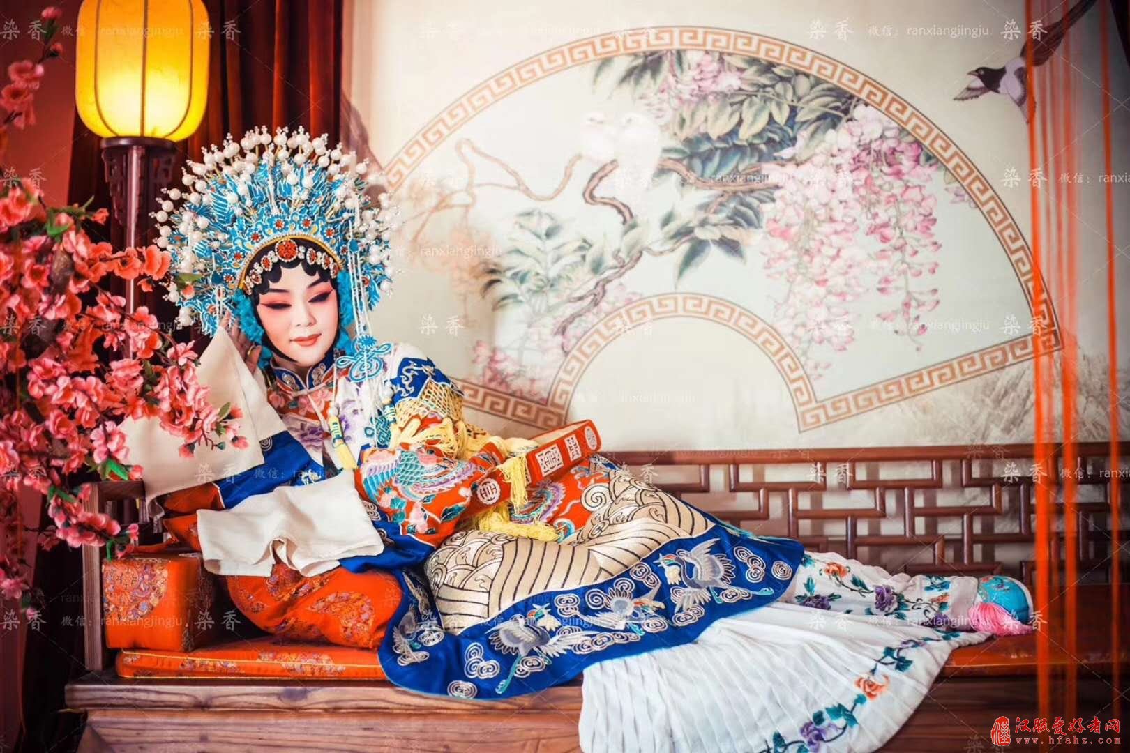 天津南开京剧写真，旭汉服喜好者日染香古装摄影高端品牌