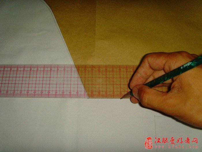  制版与裁剪-汉服裋汉服喜好者褐制作详细教程 第一课