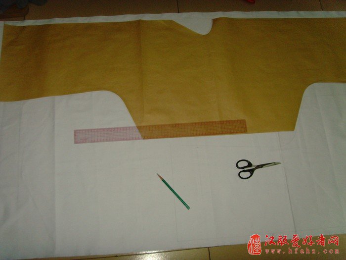  制版与裁剪-汉服裋汉服喜好者褐制作详细教程 第一课