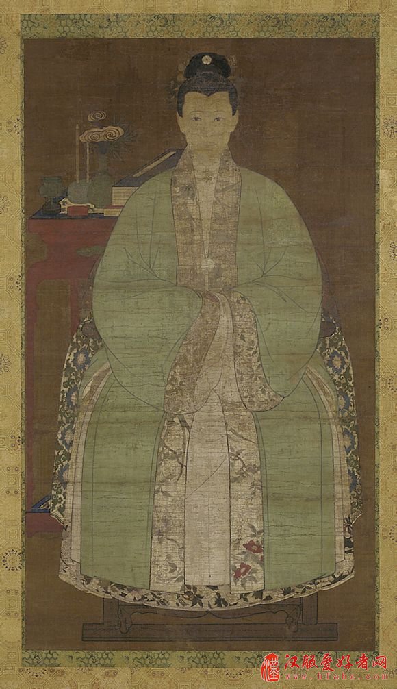  汉服披风制作裁古装摄影剪图 披风制作教程