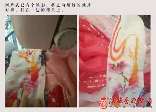  汉服齐胸襦裙的介绍，制作及穿法