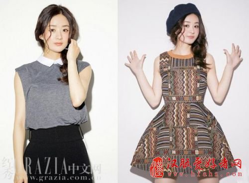 盘点女星古装美or现代美 赵丽颖蒋欣baby百变女神