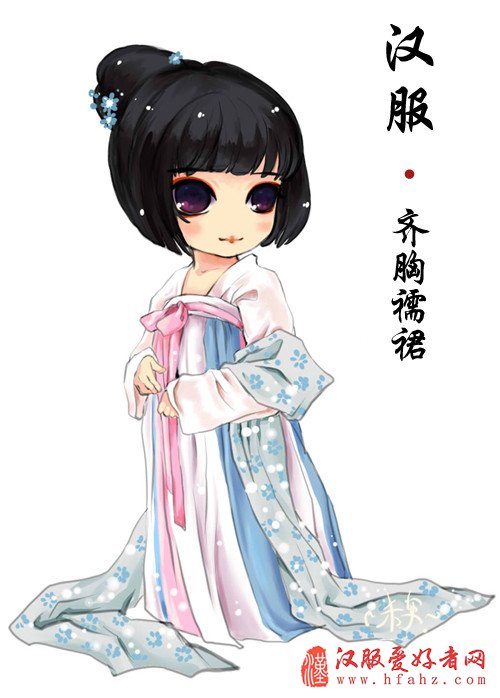 萌系汉服女孩(多图) - 何戚戚 - { 印象 }