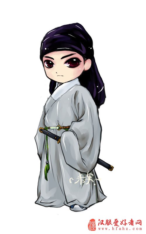 萌系汉服女孩(多图) - 何戚戚 - { 印象 }