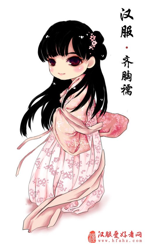 萌系汉服女孩(多图) - 何戚戚 - { 印象 }