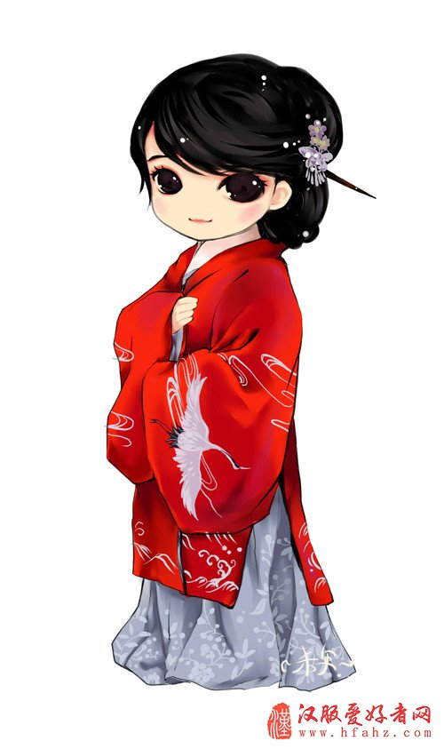 萌系汉服女孩(多图) - 何戚戚 - { 印象 }