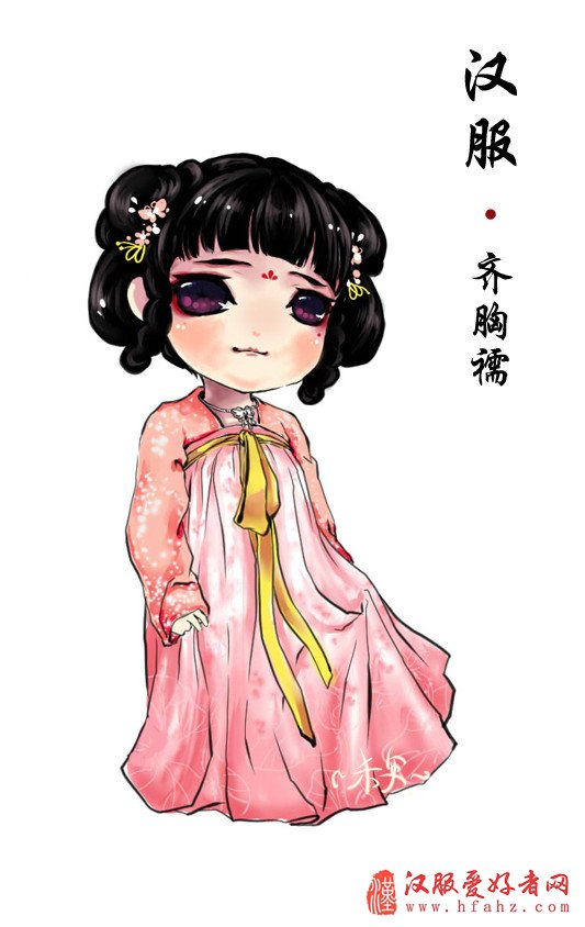 萌系汉服女孩(多图) - 何戚戚 - { 印象 }