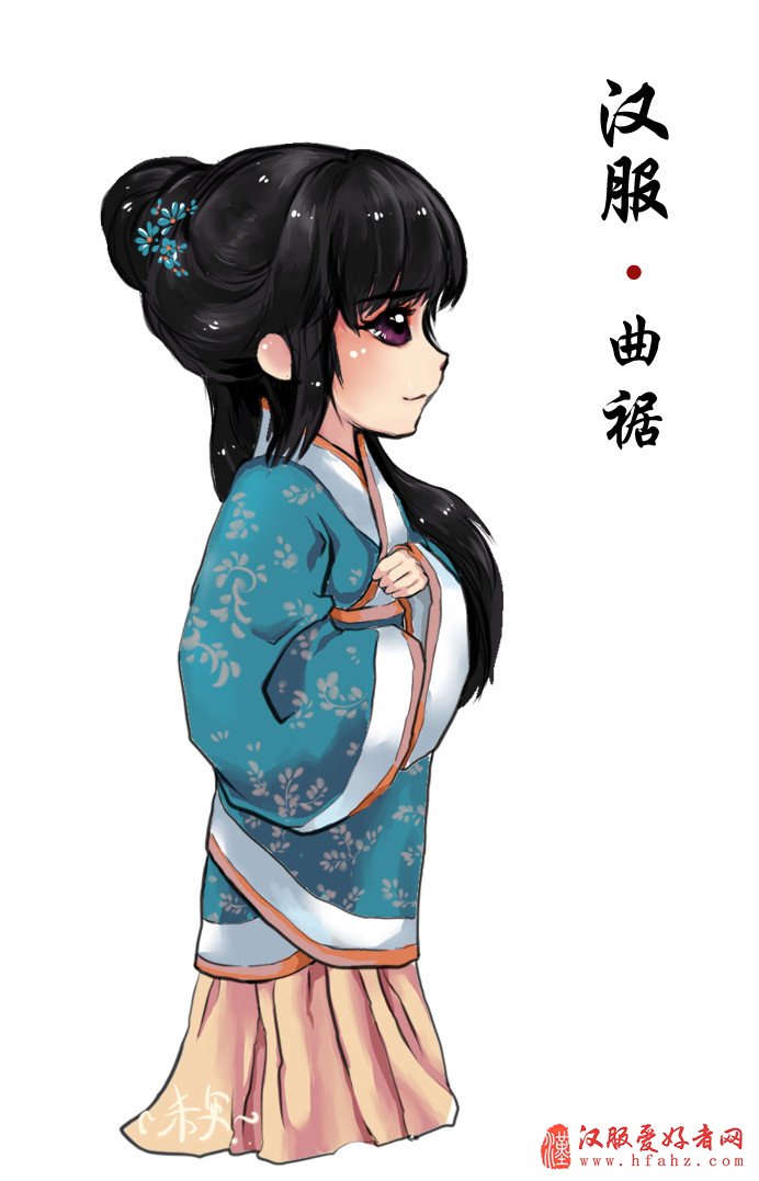 萌系汉服女孩(多图) - 何戚戚 - { 印象 }