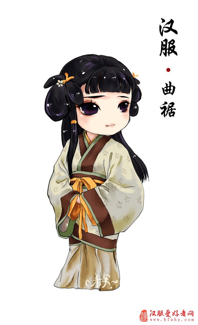 萌系汉服女孩(多图) - 何戚戚 - { 印象 }