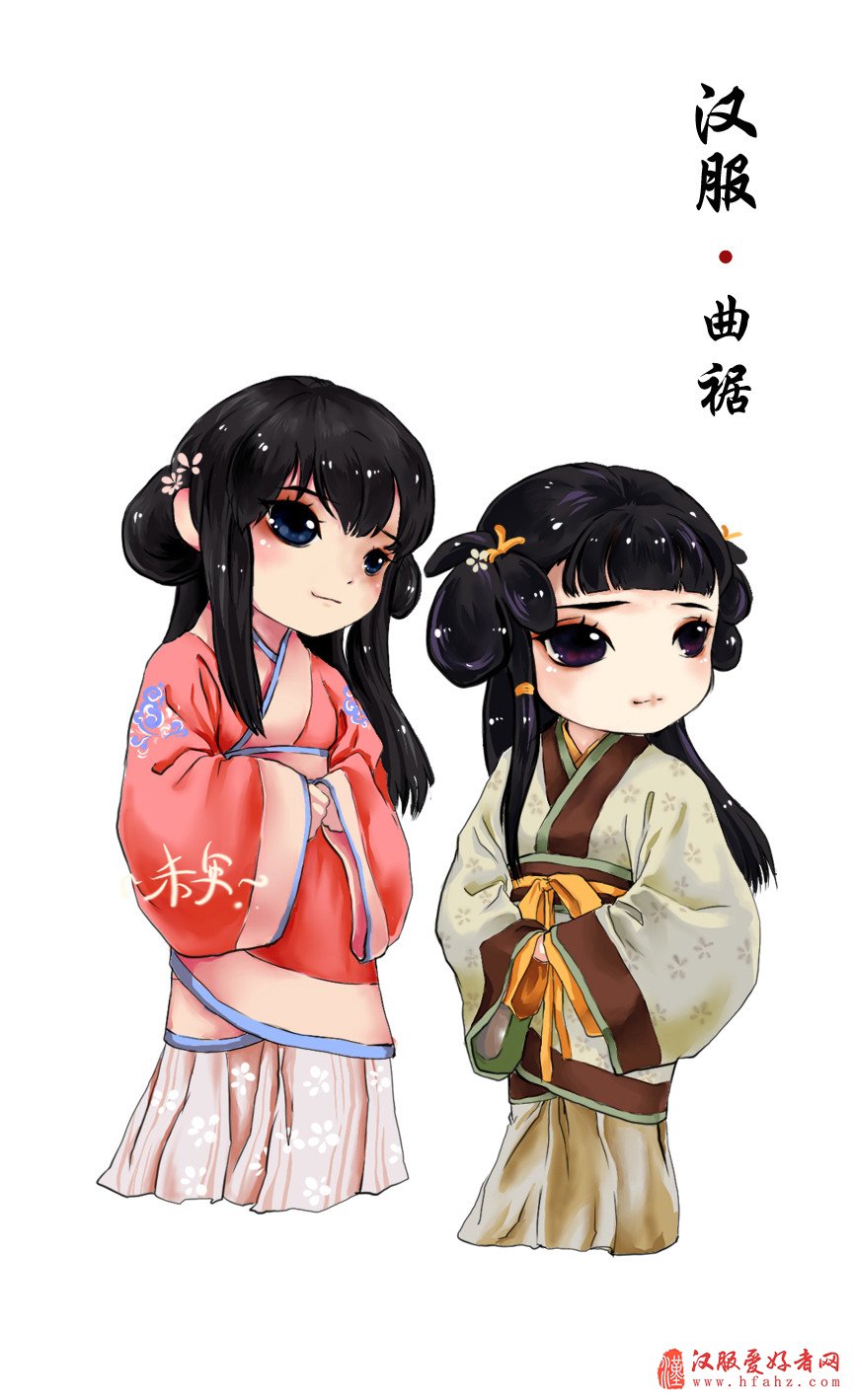 萌系汉服女孩(多图) - 何戚戚 - { 印象 }