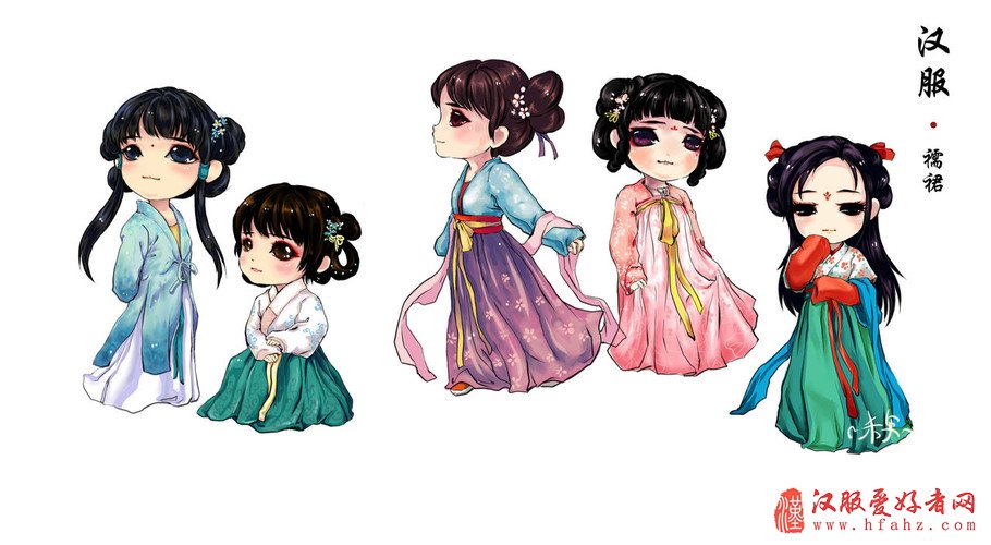 萌系汉服女孩(多图) - 何戚戚 - { 印象 }