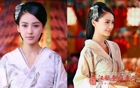 杨颖古装发型惊艳 说她最美你问过刘亦菲没