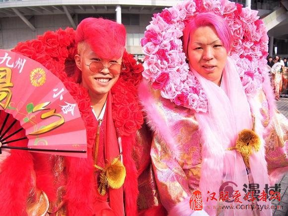 群魔乱舞！北九州成人礼吓坏宝宝