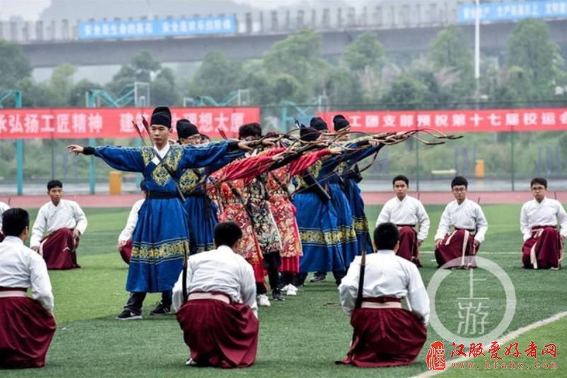 惊喜！传统射礼亮相高校运动会
