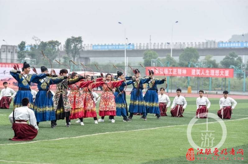 惊喜！传统射礼亮相高校运动会