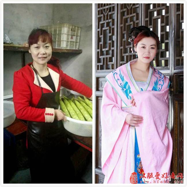 “女汉子”变“女神” 149名建筑女职工拍汉服写真庆妇女节