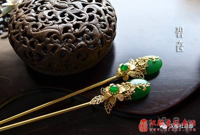  汉服发簪——青丝渐绾玉搔头，簪就三千繁华梦