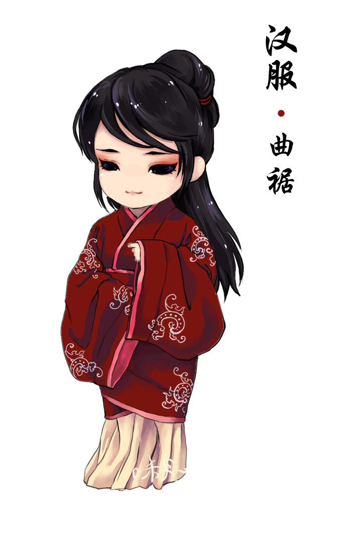 萌系汉服女孩（多图） - 何戚戚 - { 印象 }