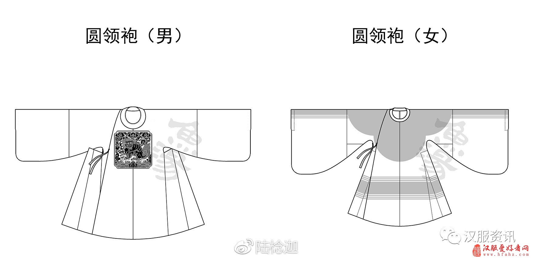 圆领袍,搭护,贴里的尺寸