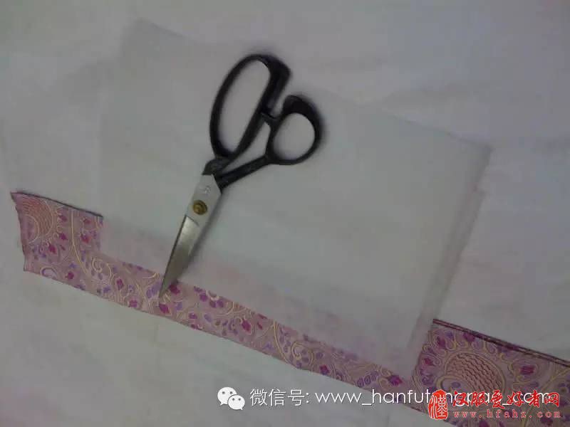  汉服的裁剪--交领半臂