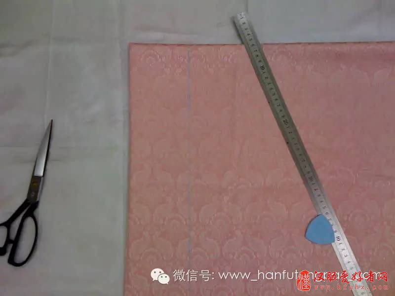  汉服的裁剪--交领半臂