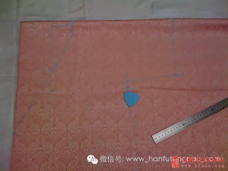  汉服的裁剪--交领半臂