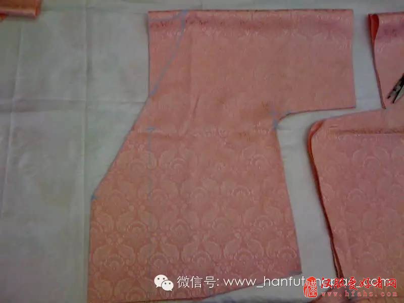  汉服的裁剪--交领半臂
