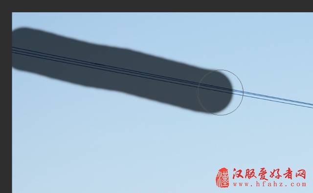 摄影后期技巧 如何去除照片中的电线