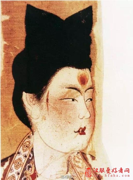 高宗到武周时代 阿斯塔那帛画中的女子的化妆