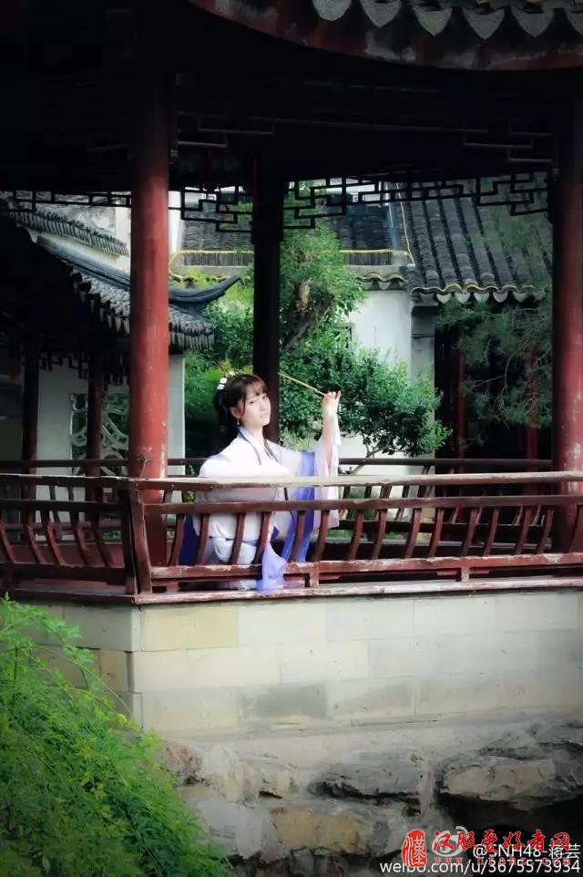  【汉服美图】SNH48-蒋芸，明星也爱穿汉服