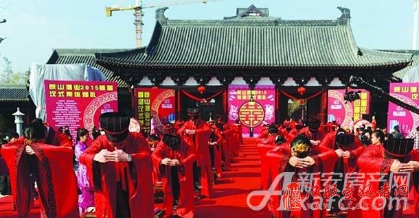 阜阳第二届汉服集体婚礼将启  完美演绎华夏之风