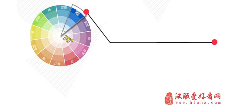 蓝色系的色彩搭配