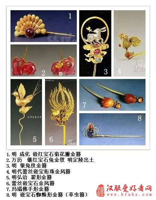  精巧而华美，古代女子私藏的那些发饰