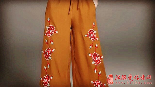  阔腿裤源于汉服吗？你的阔腿裤掉坑了吗？