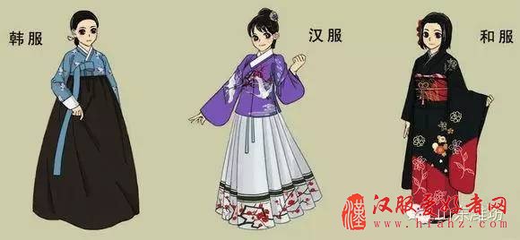  传统服饰大PK，中日韩你最爱哪款？