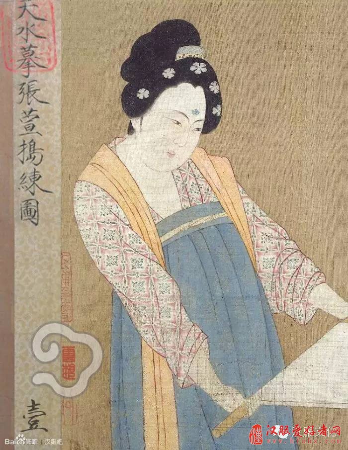  齐胸襦裙系带的多样性