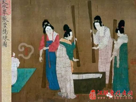  齐胸襦裙系带的多样性