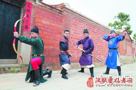 汉服武士装束很酷