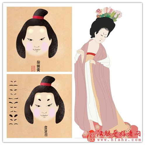  汉服女子妆容简介