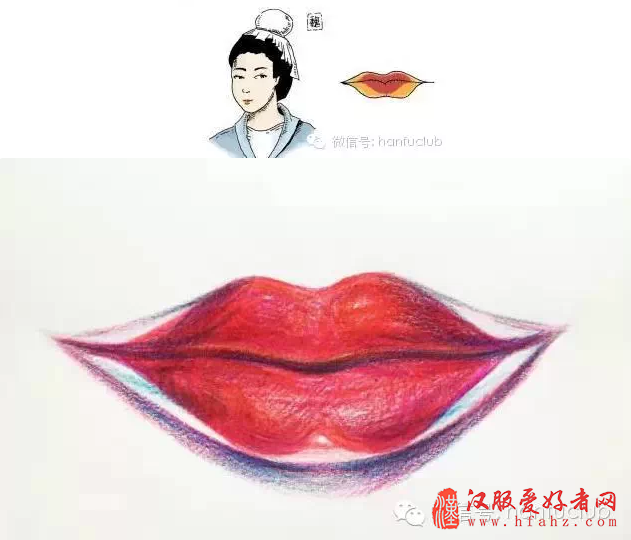  古代的女人妆容其实是这样的
