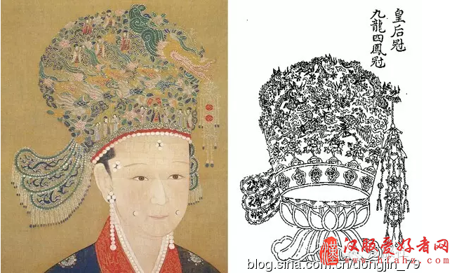  图说明代宫廷服饰——皇后礼服