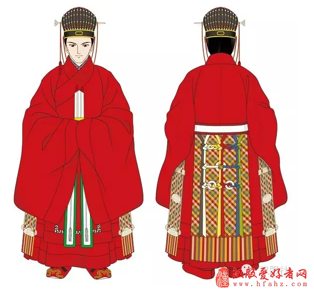  图说明代宫廷服饰——皇帝皮弁服和通天冠服