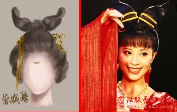  古装剧里那些你叫不上名字的古代发型