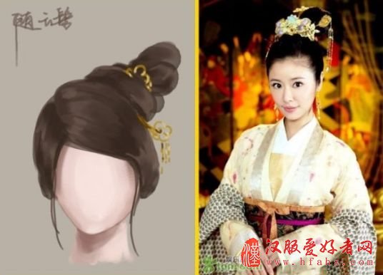  古装剧里那些你叫不上名字的古代发型
