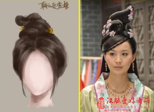  古装剧里那些你叫不上名字的古代发型