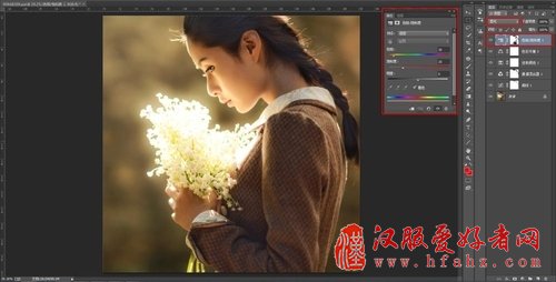 简单6步摄影师教你轻松调出温暖人像