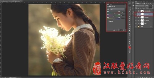 简单6步摄影师教你轻松调出温暖人像