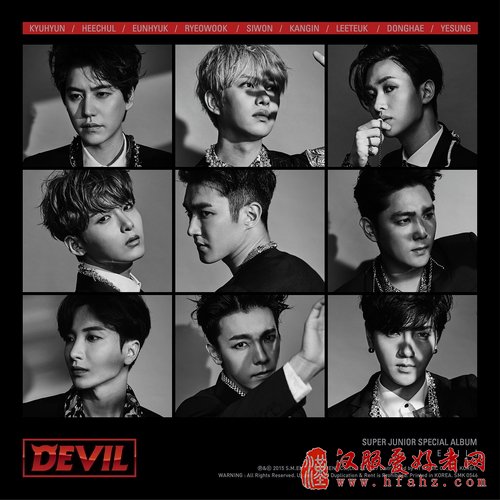 韩团super junior出道十年 专辑发型引韩流