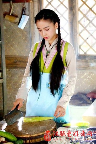  《云中歌》baby唯美造型 汉服首秀美了观众的心