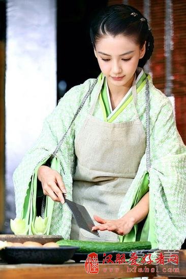  《云中歌》baby唯美造型 汉服首秀美了观众的心